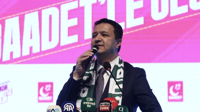 Saadet Partisi Genel Başkanı Mahmut Arıkan, Bursa'da konuştu: