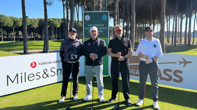 Türkiye Kulüpler Arası Golf Turu'nun birinci ayağı tamamlandı