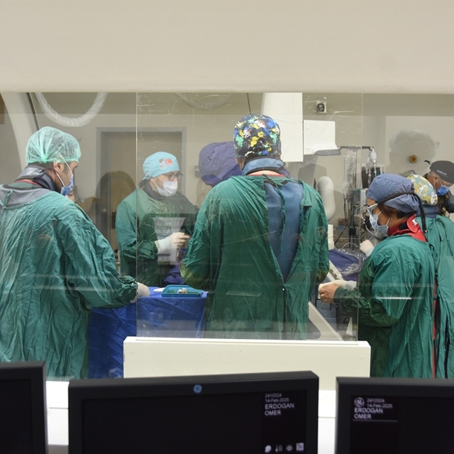 OMÜ Sağlık Uygulama ve Araştırma Merkezinde TİPS ameliyatları başladı