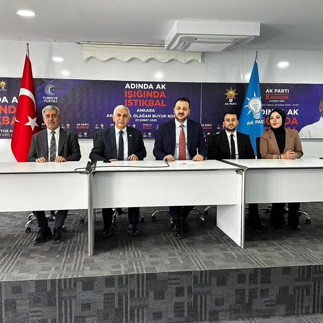 AK Parti Siirt İl Başkanı Özturan'dan AK Parti'nin 8. Olağan Büyük Kongresi...