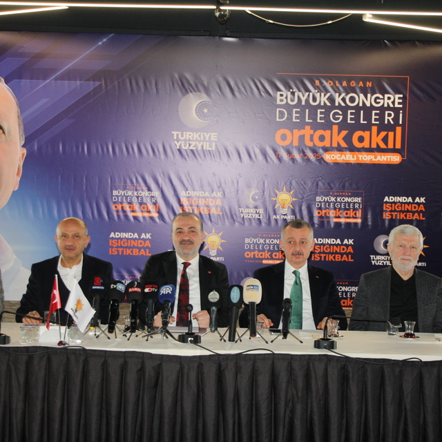 İl Başkanı Talus'tan "Büyük Kongre'ye Kocaeli'den 5 bin kişiyle katılacağız...