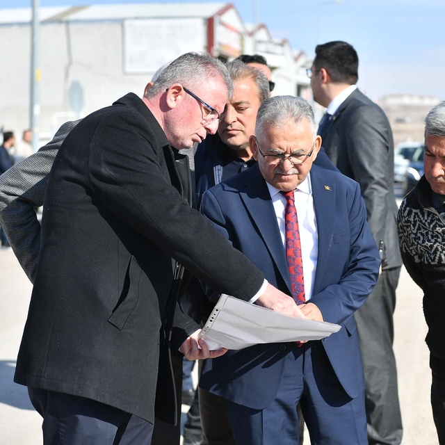 Başkan Büyükkılıç, "Kuzey Çevre Yolu Bağlantısı" projesi çalışmasını yerind...