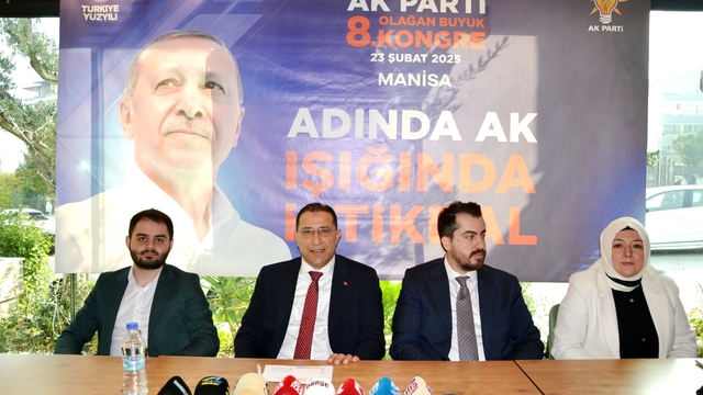 AK Parti Manisa İl Başkanı Turgut'tan 8. Olağan Büyük Kongre'ye davet
