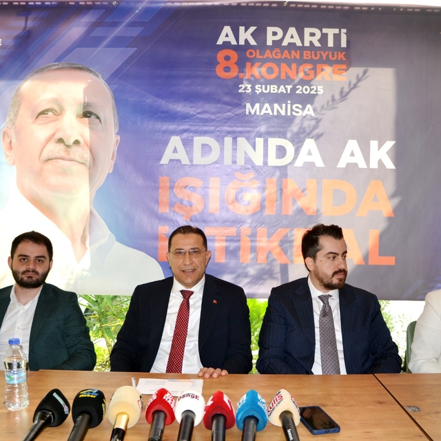 AK Parti Manisa İl Başkanı Turgut'tan 8. Olağan Büyük Kongre'ye davet