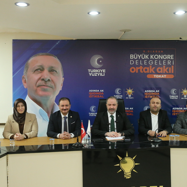 AK Parti Tokat İl Başkanı Adem Dizer'den 8. Büyük Olağan Kongre'ye davet