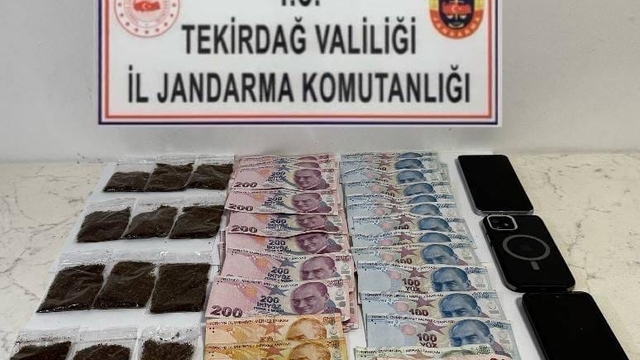 Tekirdağ'da uyuşturucu operasyonunda 5 şüpheli yakalandı