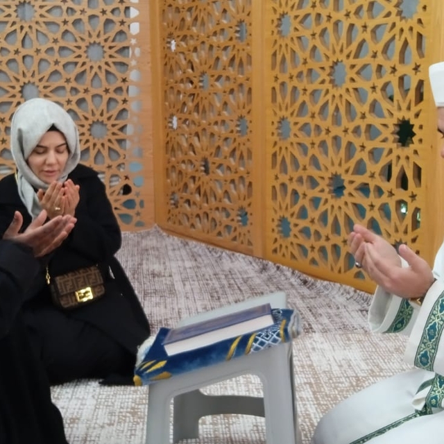 Adıyaman'da Kenyalı kadın Müslüman oldu