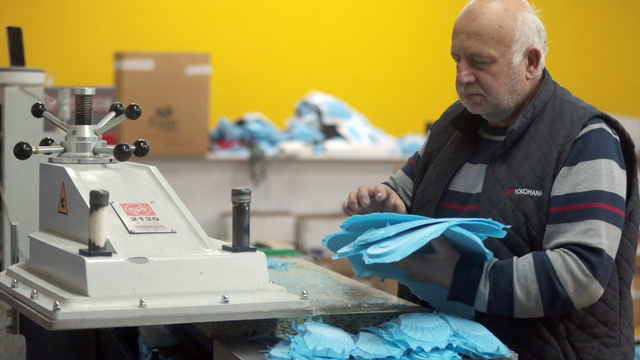 Kütahya'dan 7 milyon çift ayakkabı tabanı ihraç ediyorlar