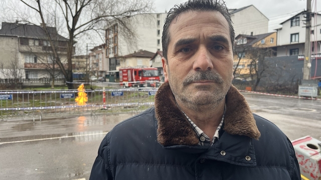 Sondaj sırasında metan gazından çıktığı değerlendirilen yangın devam ediyor (2)