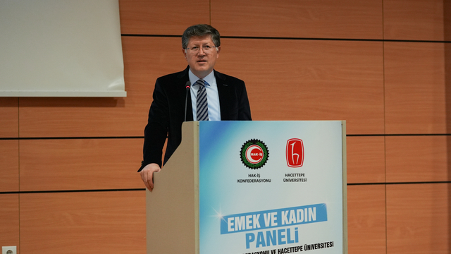 HAK-İŞ ve HÜ'den "Emek ve Kadın" paneli