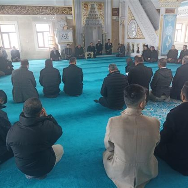 Hakkari Müftüsü Okuş, ramazan öncesi toplantı düzenlendi