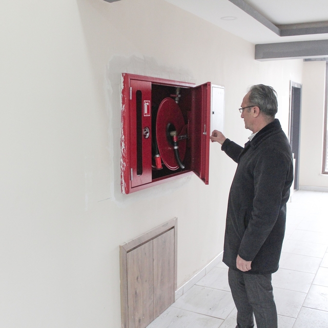 Ağın Belediyeevinde yangın önlemleri