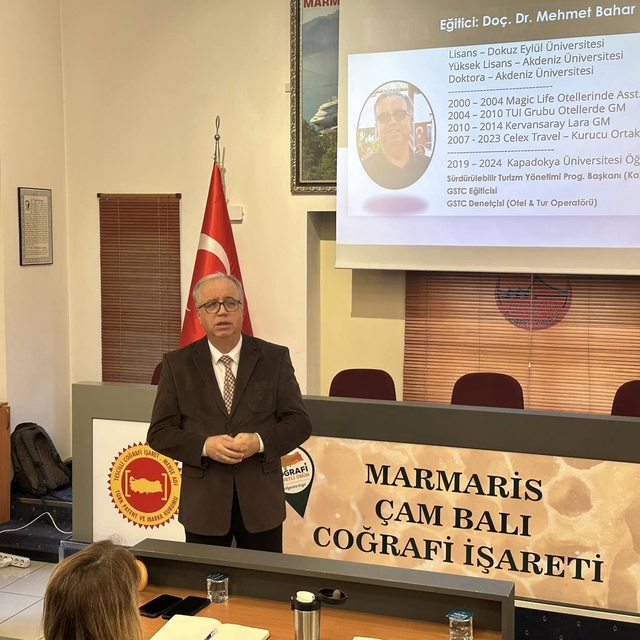 Marmaris'te "Sürdürülebilir Turizm Yönetimi" eğitimi düzenlendi