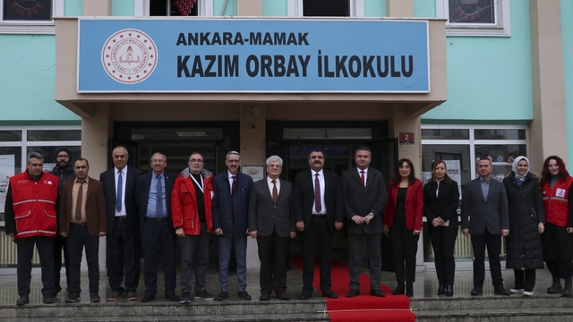 Mamak'ta 6 okulda "Okulumda KANpanya Var" etkinliği düzenlendi