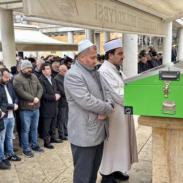 Ankara'da öldürülen sendikacı Erdinç Koç'un cenazesi Kırşehir'de defnedildi