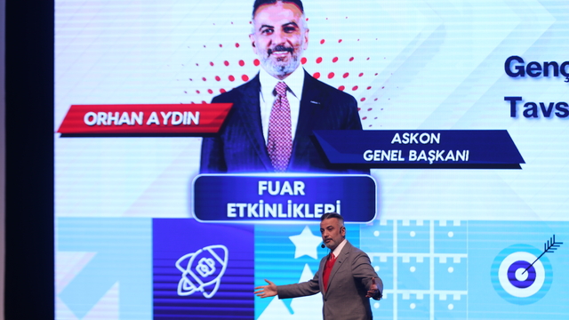 ASKON Genel Başkanı Aydın, Trakya Kariyer Fuarı'nda öğrencilerle buluştu: