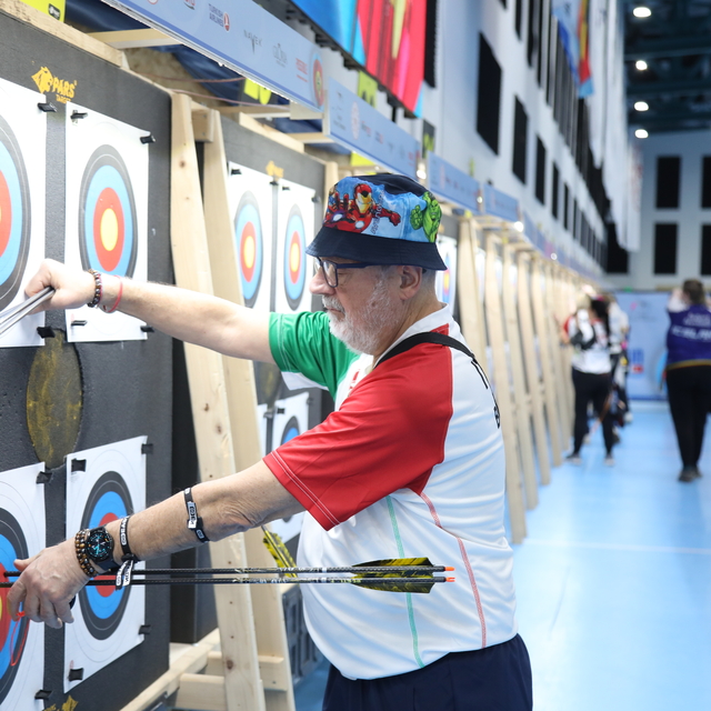 Avrupa Salon Okçuluk Şampiyonası'nda resmi antrenmanlar yapıldı