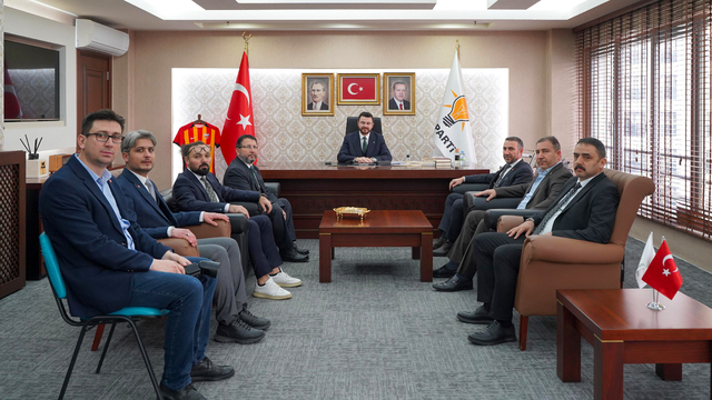 Saadet Partisi Kayseri İl Teşkilatından AK Parti İl Başkanı Okandan'a ziyaret