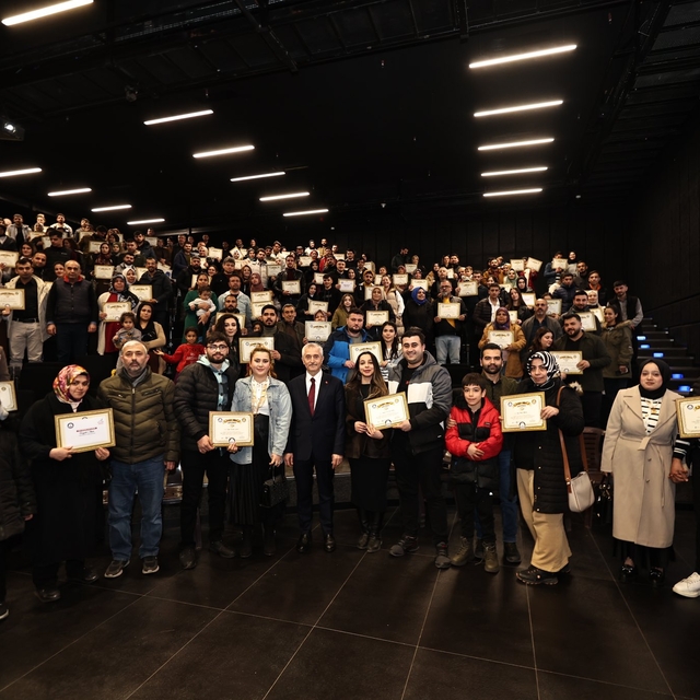 Şahinbey'de "Evlilik Okulunu" tamamlayan 548 çifte sertifika