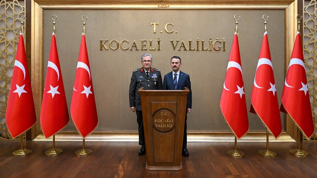 1. Ordu Komutanı Orgeneral Tokel'den Vali Aktaş'a ziyaret