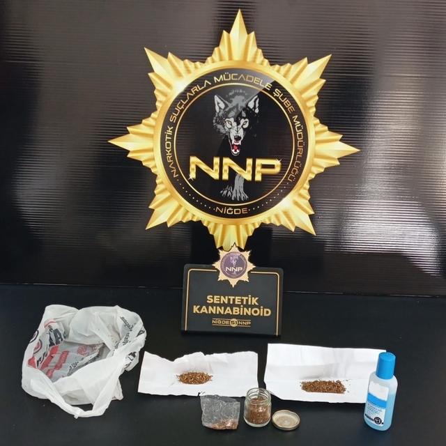 Niğde'de uyuşturucu operasyonlarında yakalanan 3 zanlı tutuklandı