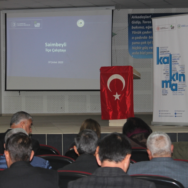 Adana'da "Saimbeyli İlçe İvmelendirme Çalıştayı" düzenlendi