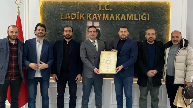 TÜGVA'dan Ladik ilçesine ziyaret