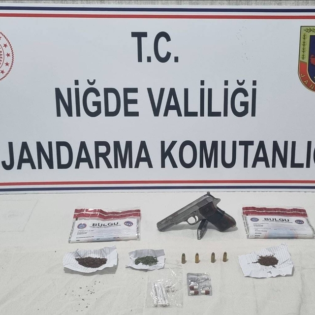 Niğde'de uyuşturucu operasyonunda 1 şüpheli yakalandı