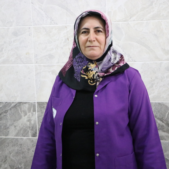 Kilisli kadın, merak saldığı gassallığı 9 yıldır sürdürüyor