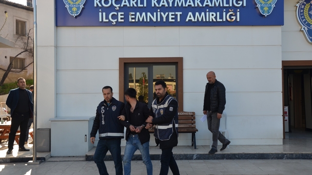 Aydın'da firari hükümlü kovalamaca sonucu yakalandı