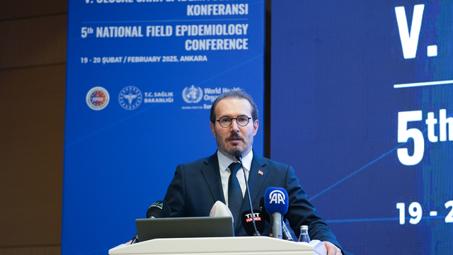 Sağlık Bakan Yardımcısı Birinci, 5. Ulusal Saha Epidemiyoloji Konferansı'nda konuştu: