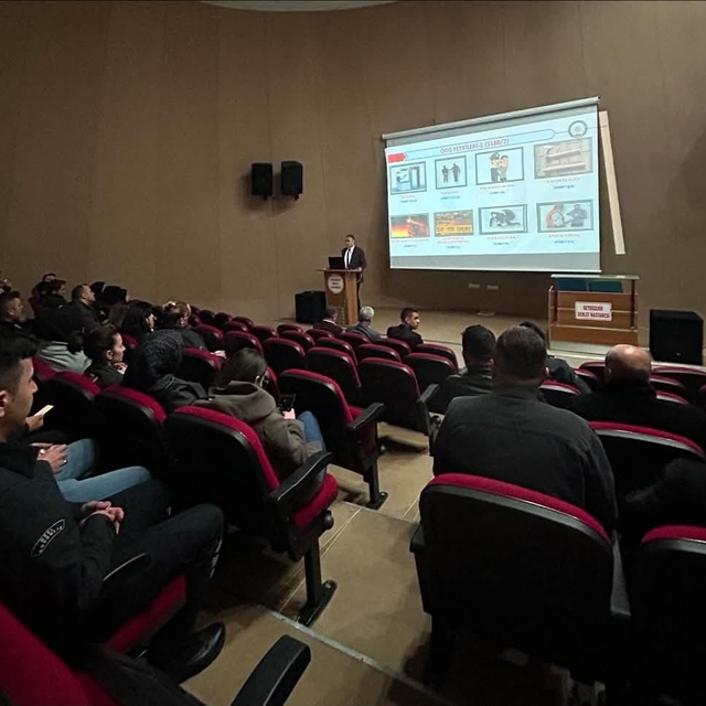 Seydişehir'de güvenlik hizmetleri personeline eğitim verildi