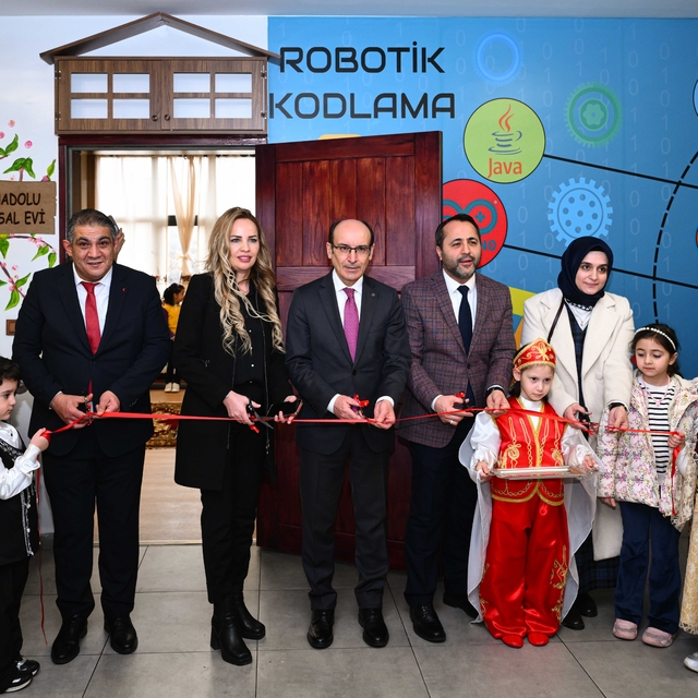 Ankara Ostim İlkokulu'nda "Anadolu Masalevi" açıldı