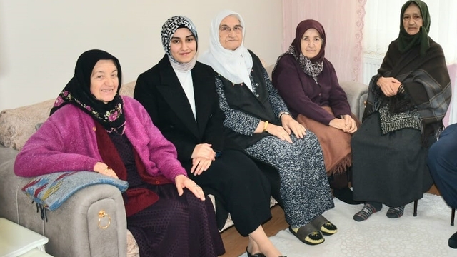 Gümüşhacıköy Kaymakamı Güneş, şehit aileleri ziyaretlerine devam ediyor