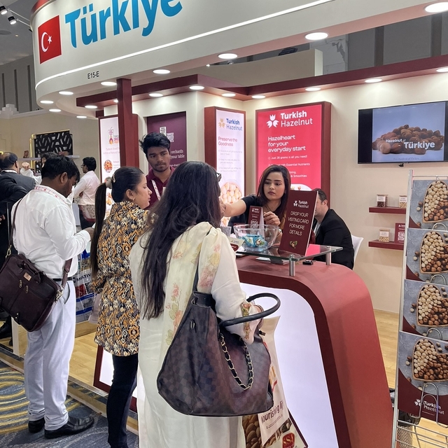 Türk fındığı Hindistan'daki etkinlikte tanıtıldı