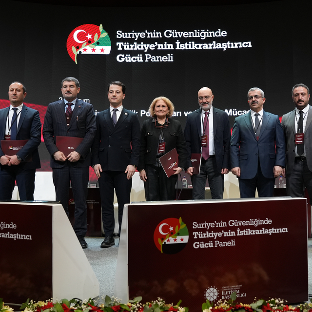 Ankara'da "Türkiye'nin Güvenlik Politikaları ve Terörle Mücadele" paneli dü...