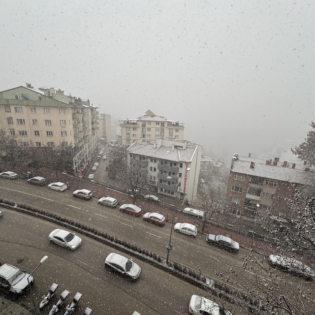 Bilecik'te kar etkili oluyor