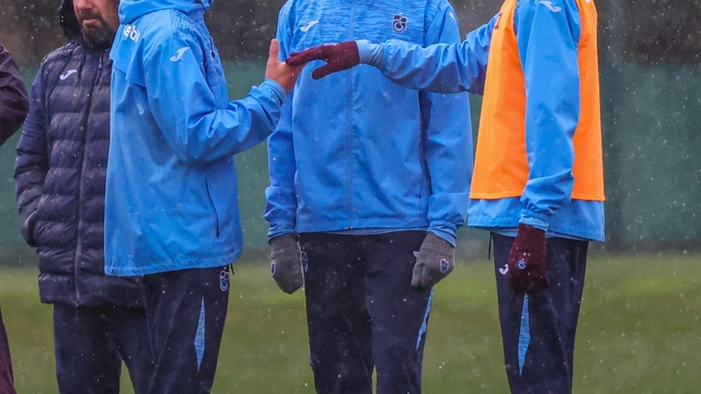 Trabzonspor, Gaziantep FK maçı hazırlıklarını sürdürdü