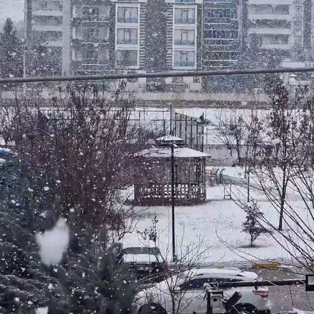Diyarbakır'da kar yağışı