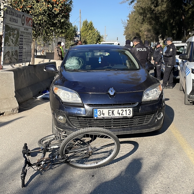 Aydın'da otomobille çarpışan bisikletin sürücüsü hayatını kaybetti