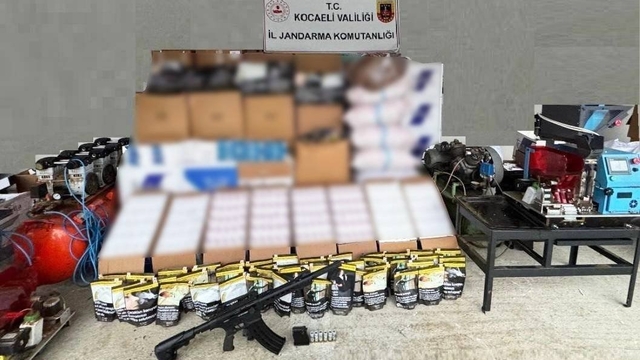 Kocaeli'de kaçak tütün operasyonunda 6 şüpheli yakalandı