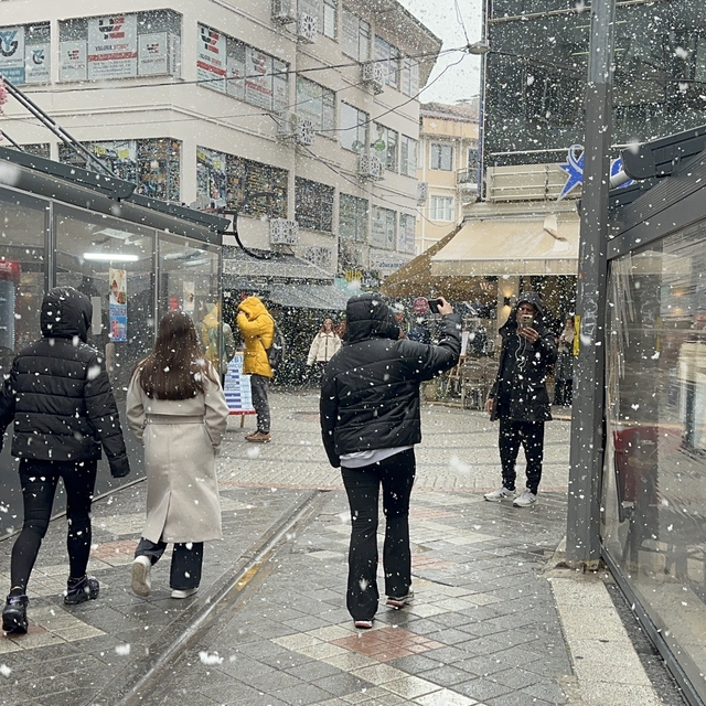 'Altay' kar fırtınası, Yalova'ya ulaştı