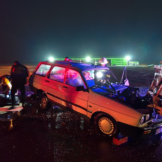 Konya'da kamyon ile çarpışan otomobilin sürücüsü öldü