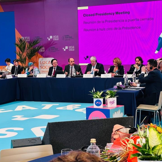 UCLG Başkanı Altay'dan "İsrail'e yaptırım" mesajı