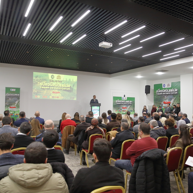 "Sürdürülebilir Yaşam ve Kent: Çorum" çalıştayı düzenlendi