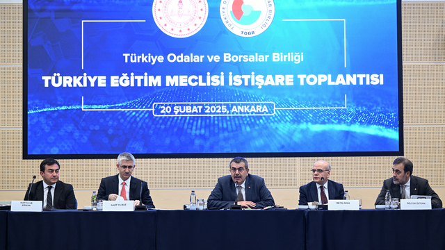 Bakan Tekin, Türkiye Eğitim Meclisi Toplantısı'nda konuştu: