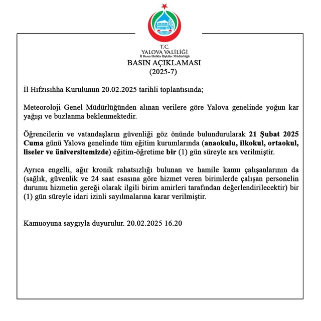 'Altay' kar fırtınası, Yalova'ya ulaştı (3)
