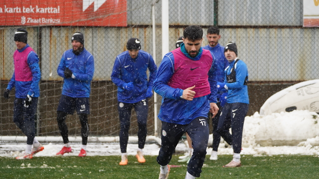 Çaykur Rizespor, Samsunspor maçının hazırlıklarını sürdürdü