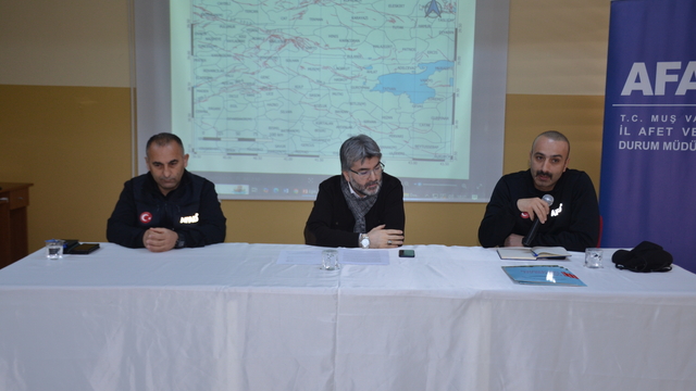 Bulanık'ta "6 Şubat Depremleri ve Türkiye Deprem Gerçeği" paneli düzenlendi