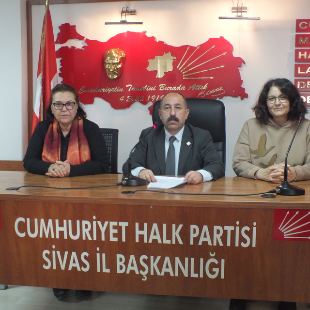 CHP Sivas İl Başkanı Doğan, belediyenin yeni imar planına tepki gösterdi